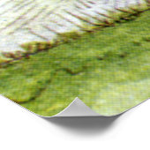 Alice trifft Humpty Dumpty in Wonderland Poster (Ecke)