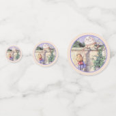 Alice trifft Humpty Dumpty Konfetti (Rückseiten)