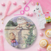 Alice trifft Humpty Dumpty Pappteller (Party)
