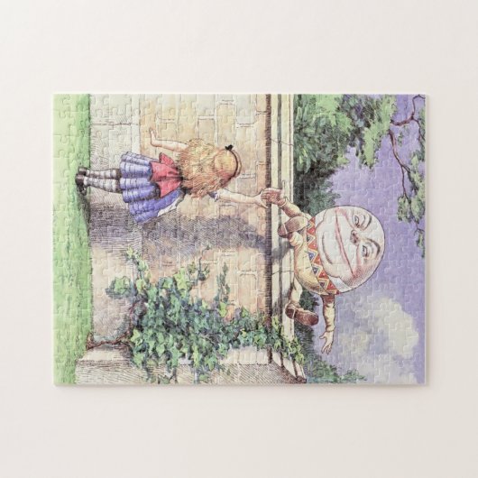 Alice trifft Humpty Dumpty Puzzle (Horizontal)