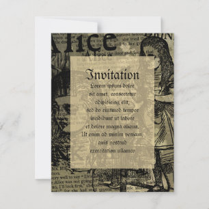 Alice Trinke Mich Collage Einladung