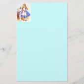 Alice trinkt Farbe Briefpapier (Vorderseite)
