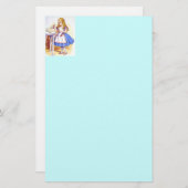 Alice trinkt Farbe Briefpapier (Vorne/Hinten)