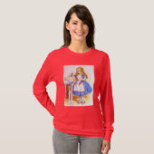Alice trinkt Farbe T-Shirt (Vorne ganz)