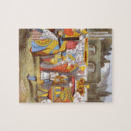 Alice u. das Königin-Puzzlespiel Puzzle (Horizontal)