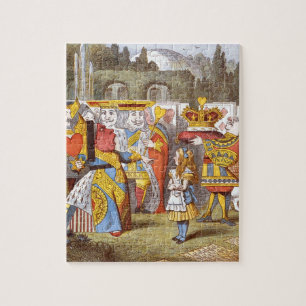 Alice u. das Königin-Puzzlespiel Puzzle