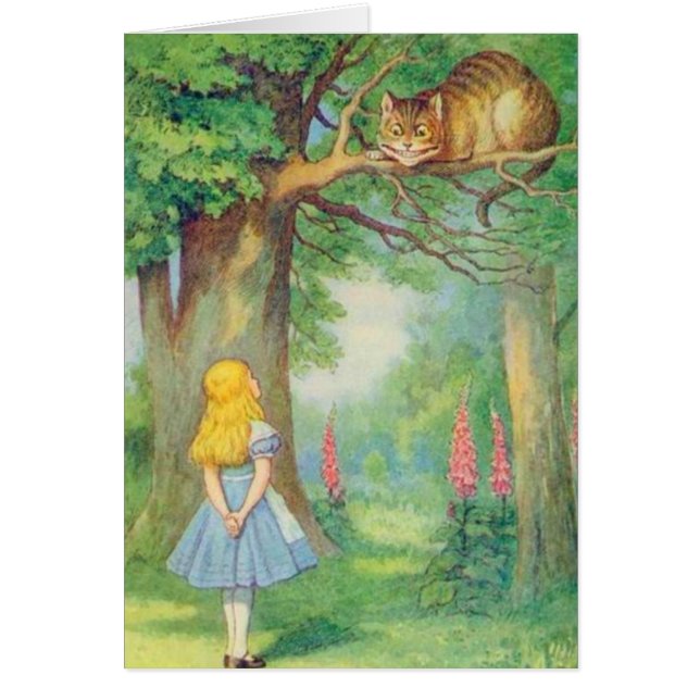 Alice u. die Cheshire-Katzen-Farbe (Vorne)