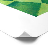 Alice-Uhr Poster (Ecke)