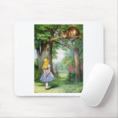 ALICE UND CHESHIRE CAT MOUSEPAD (Mit Mouse)