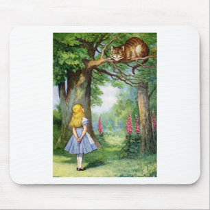 ALICE UND CHESHIRE CAT MOUSEPAD
