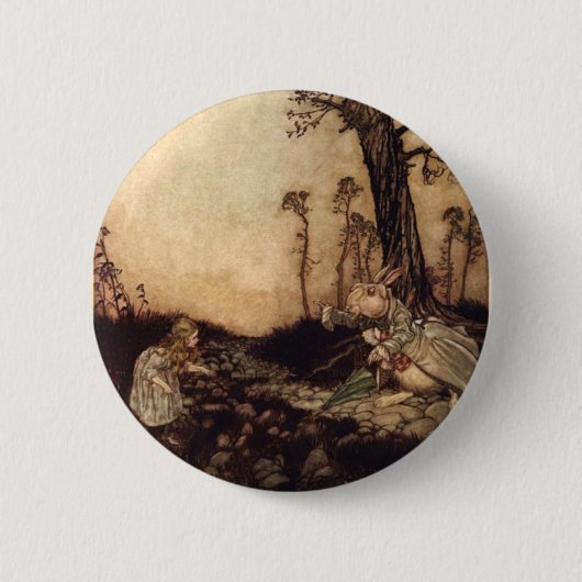 Alice und das Kaninchen Button (Vorderseite)