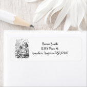 Alice und das Kartenlabel (Insitu)