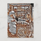 Alice und das Knitterschaf Postkarte (Vorderseite)