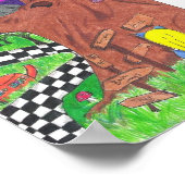 Alice und das lausige Katzenposter Poster (Ecke)