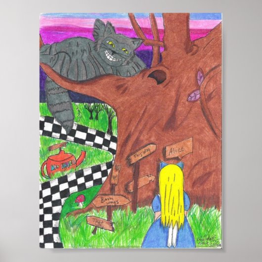 Alice und das lausige Katzenposter Poster (Vorne)