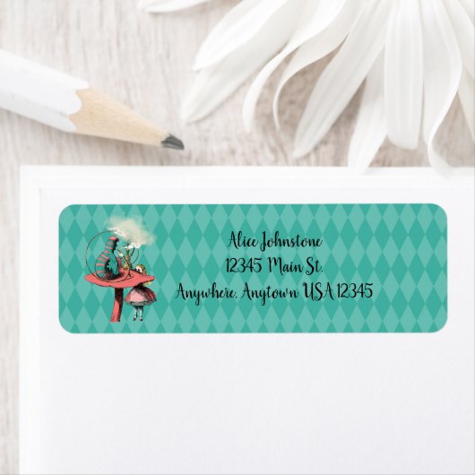 Alice und das Raupe-Label (Insitu)