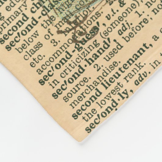 Alice und das Raupe-Throw-Blanket Fleecedecke (Ecke)