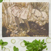 Alice und das Schweine Baby 1 Handtuch (Gefaltet)