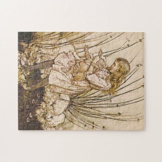 Alice und das Schweine Baby 1 Puzzle (Horizontal)