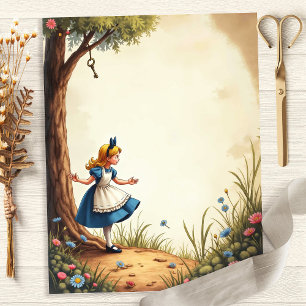 Alice und das Scrapbook-Schlüsselbaum