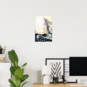 Alice und das weiße Kaninchen Poster (Heimbüro)