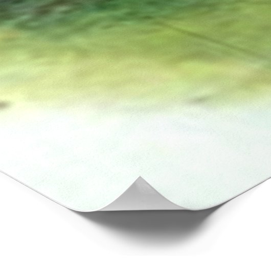 Alice und das White Queen Poster (Ecke)