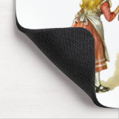 Alice und der Dodo Bird Mousepad (Ecke)