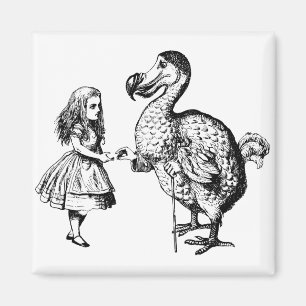 Alice und der Dodo Magnet