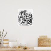 Alice und der Dodo Poster (Küche)