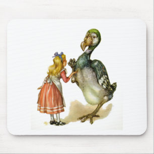Alice und der Dodo-Vogel Mousepad