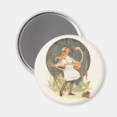 Alice und der Flamingo Magnet (Vorderseite/Rückseite)