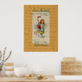 Alice und der Flamingo Poster (Küche)