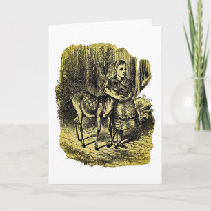 Alice und der Hirsch Karte