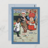 Alice und der Koch Postkarte (Vorne/Hinten)