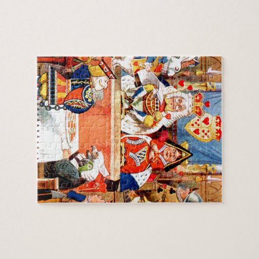 Alice und der Schurke der Herzen Probe im Puzzle (Horizontal)