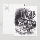 Alice und der Vater Postkarte (Vorne/Hinten)