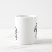 Alice und der weiße Ritter Kaffeetasse (Mittel)