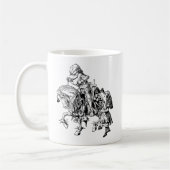 Alice und der weiße Ritter Kaffeetasse (Links)