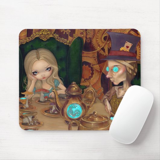 "Alice und der wütende Hutmacher" Mousepad (Mit Mouse)