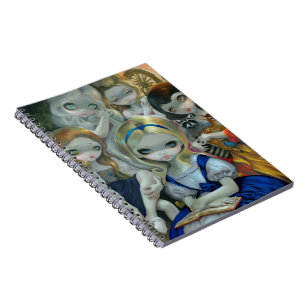"Alice und die Bouguereau Prinzessinnen" Notizbuch Notizblock