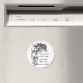 Alice und die Cheshire Cat Magnet (In Situ (Geschirrspüler))