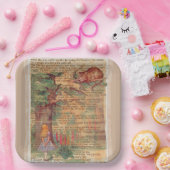 Alice und die .Cheshire Cat Paper-Teller Pappteller (Party)