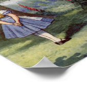 Alice und die Cheshire Cat Poster (Ecke)