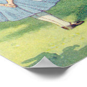 Alice und die Cheshire Cat Poster (Ecke)