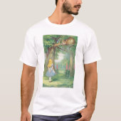 Alice und die Cheshire Cat T-Shirt (Vorderseite)