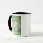Alice und die Cheshire Cat Tasse (Vorderseite Links)