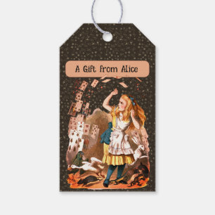 Alice und die Flugkarten Geschenkanhänger
