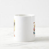 Alice und die Herzogin Play Flamingo Croquet Kaffeetasse (Mittel)