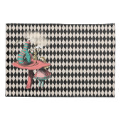 Alice und die Hookah-Rauchen-Raupe Kissenbezug (Rückseite)