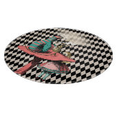 Alice und die Hookah-Rauchen-Raupe Schneidebrett (Ecke)